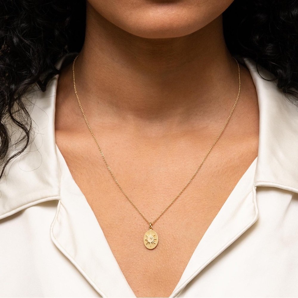 Mejuri Tarot Sun Necklace